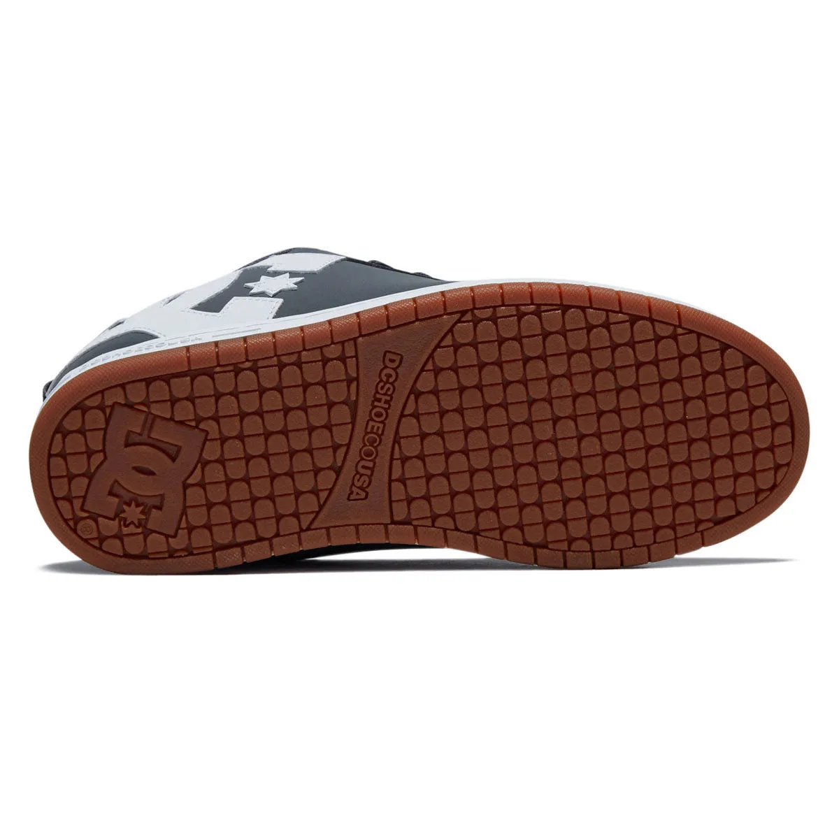 Sb Delta Force Vulc Skate Shoes DC Court Graffik Shoes - Grey/White