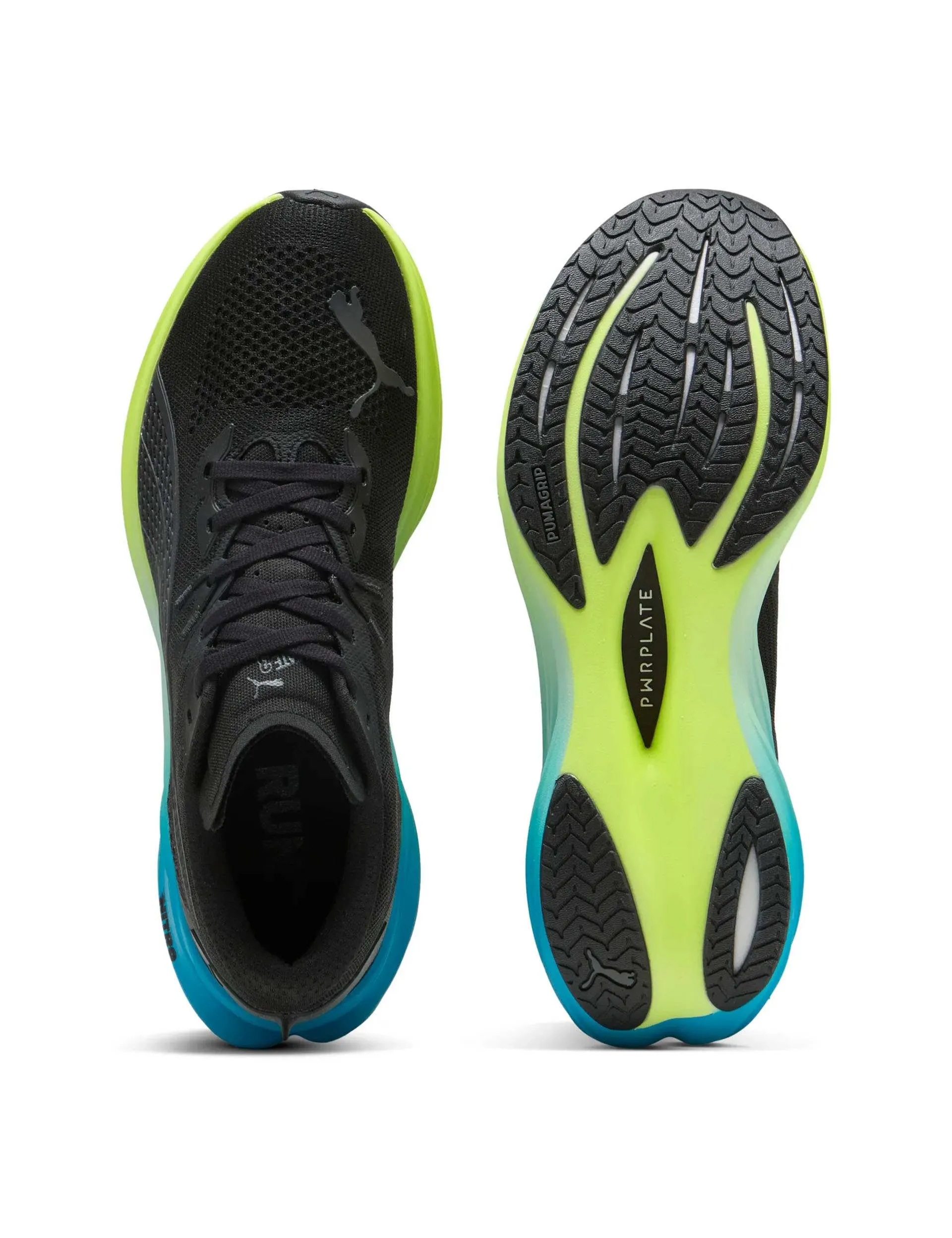 Puma Kart Shoes Deviate Nitro 3 - Black-Speed Blue