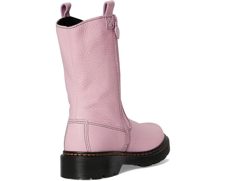 Rain Boots Amazon Dr. Martens Bex Heart 31948148 Boots Kids Pink Leather Round Toe JOBB441