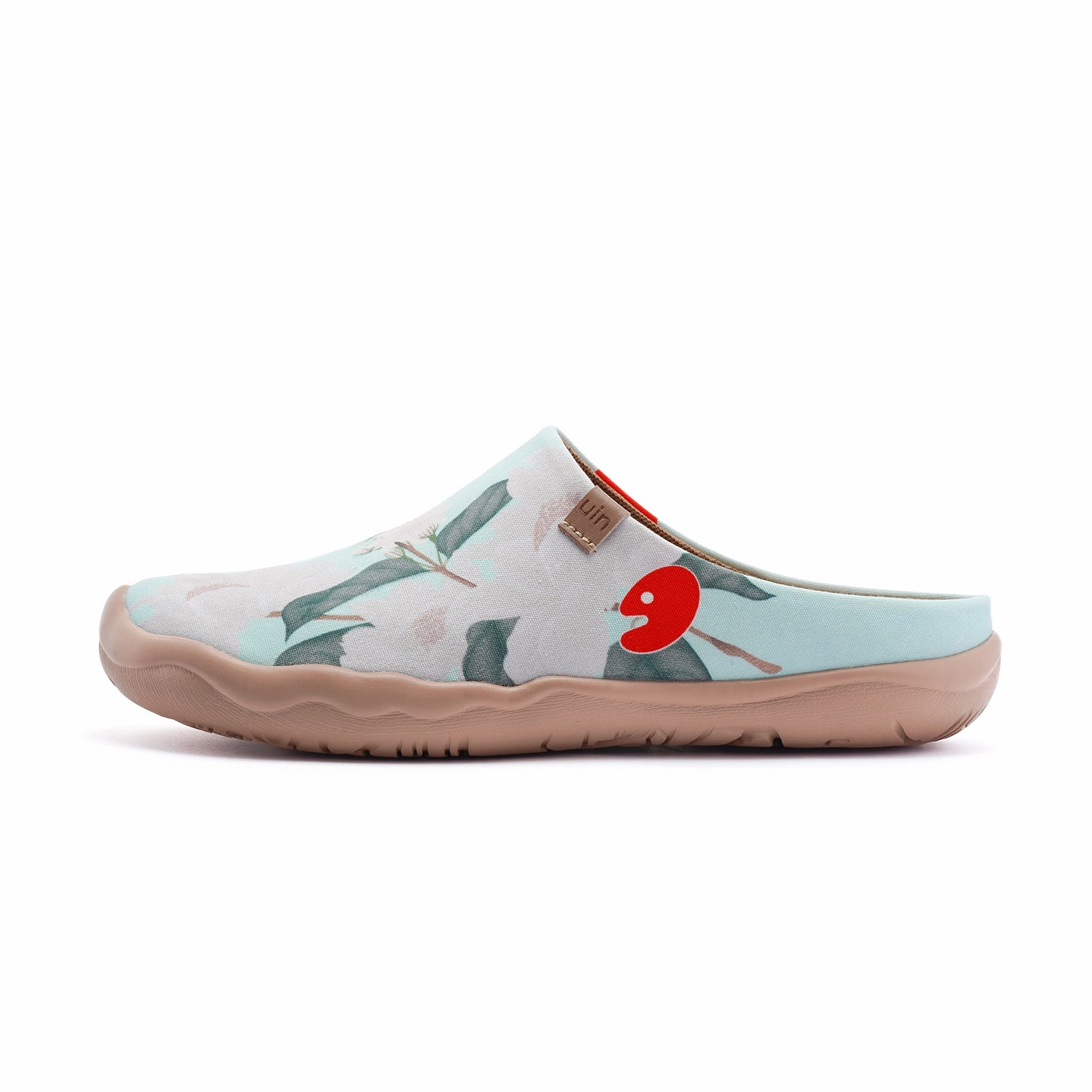 Minty Peony Malaga Slipper Women Casual Wedding Shoes