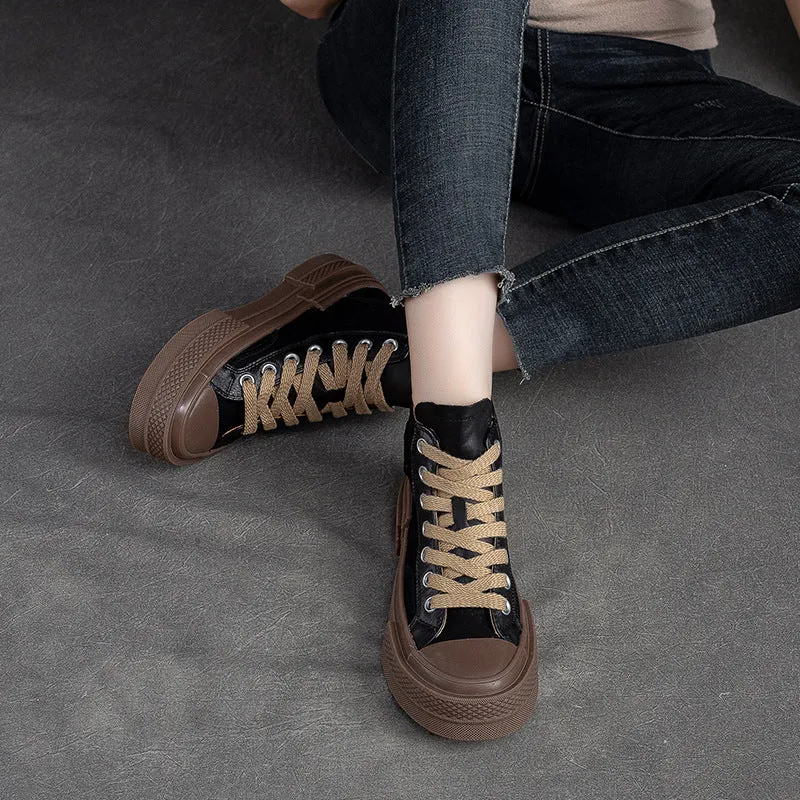 Women Casual Fashion Patchwork Flat Ankle Boots Pics Of Rain Boots