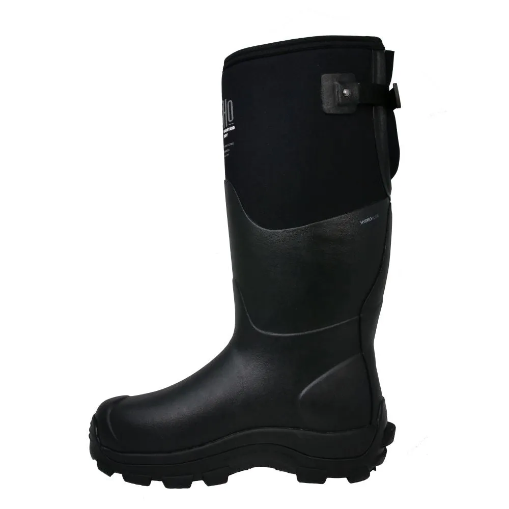 Hunter Rain Boots Size 5 'Dryshod' Men's Dungho Max Gusset WP Barnyard Boot - Black