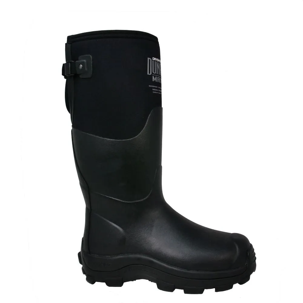 Unicorn Rain Boots 'Dryshod' Men's Dungho Max Gusset WP Barnyard Boot - Black