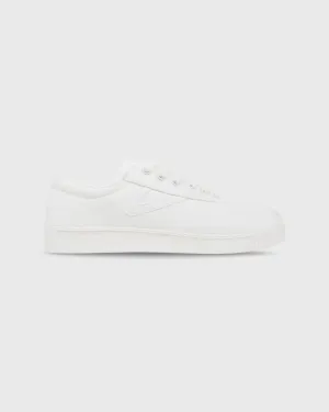 Women's Nylite Canvas Sneaker in White/White Asics Shoes Tennis