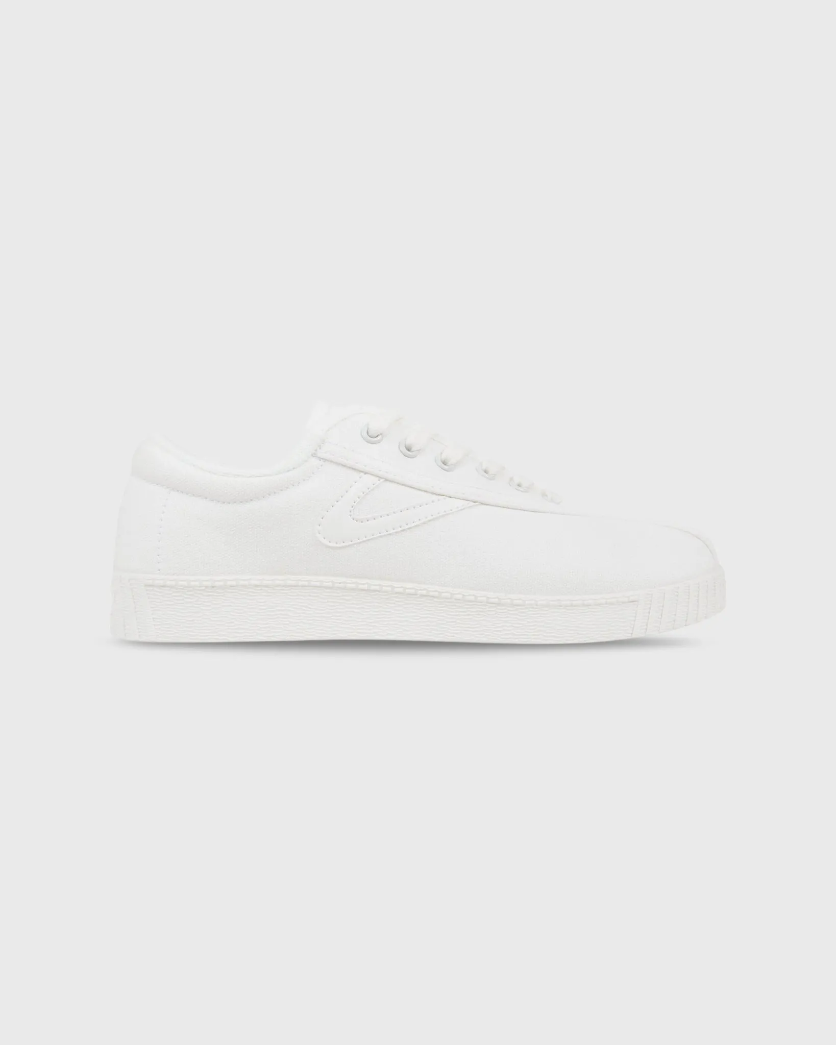 Addidas Tennis Shoes Women's Nylite Canvas Sneaker in White/White
