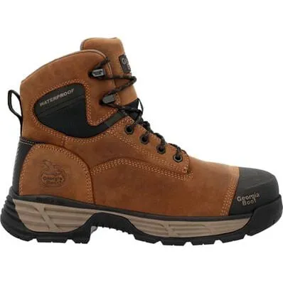 Long Fuzzy Boots DURABLEND EDGE 6" WATERPROOF ALLOY TOE WORK BOOT