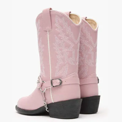 Zappos Sperry Rain Boots Durango Little Kid Pink Rhinestone Western Boot