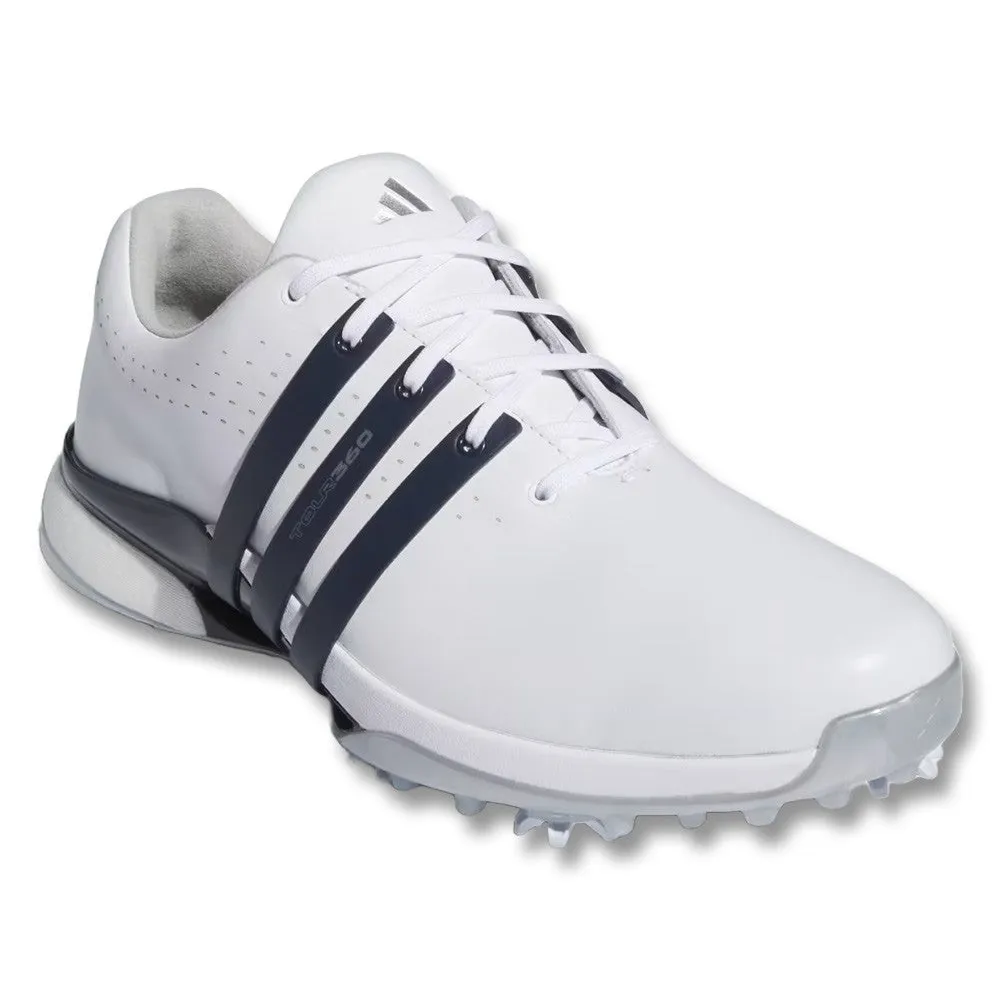Adidas Tubular Invader Strap Shoes Adidas Tour360 Golf Shoes Cloud White/Collegiate Navy/Silver Metallic - 24 Men