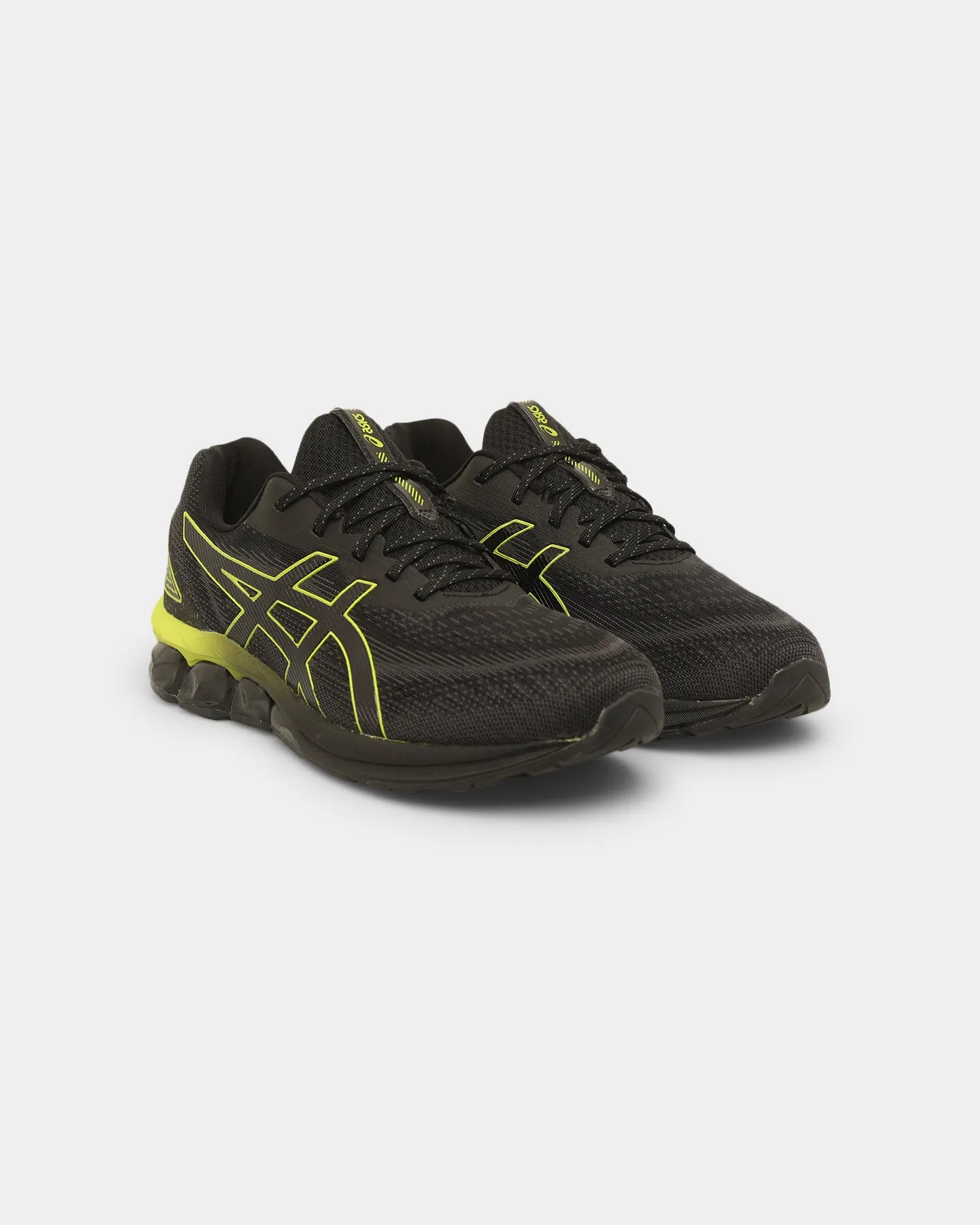 Asics Gel-Quantum 180 VII Black/Neon Lime Best Rated Asics Walking Shoes