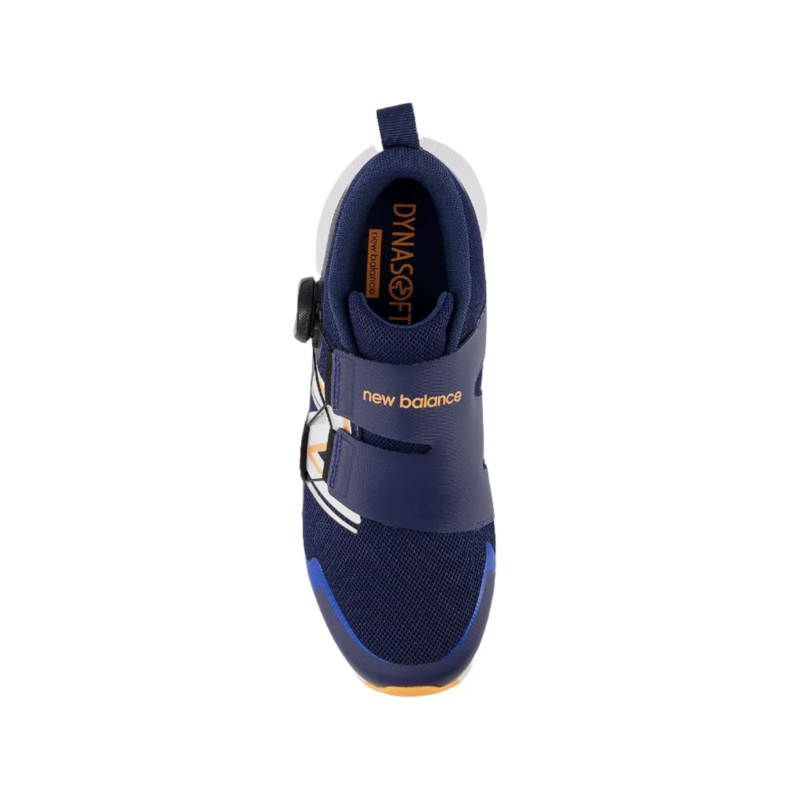 DynaSoft Reveal GTRVLNO4 BOA Navy/Hot Mango (3.5Y-5Y) Kids' New Balance 1000