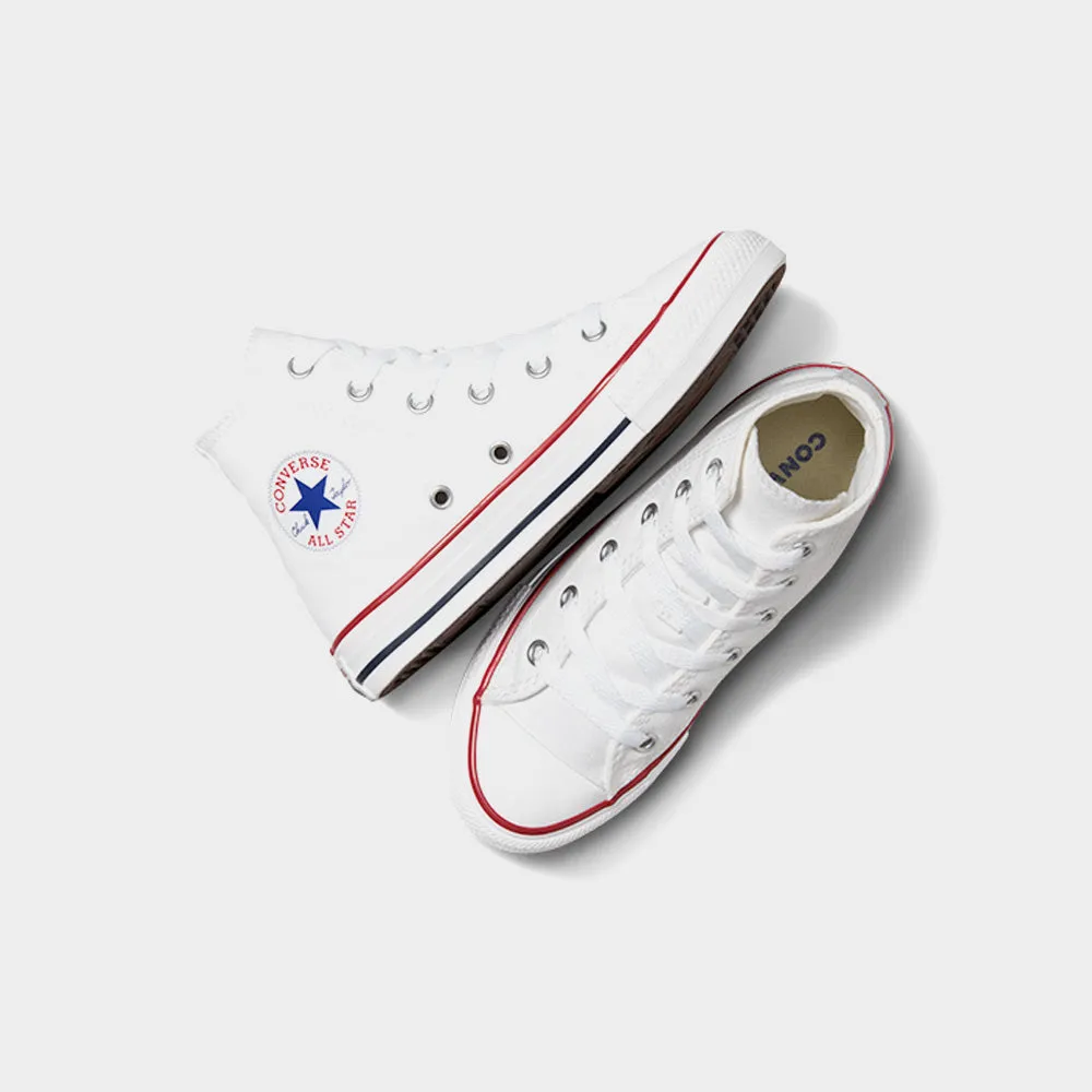 Casual Shoes For Daily Converse Kids All Star High Top Sneakers White