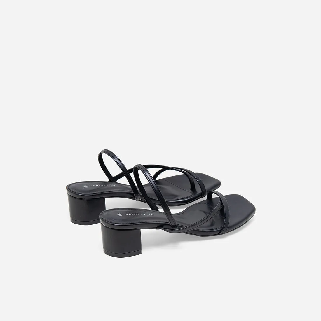 Nail Polish Slippers Ruby Strappy Sandal