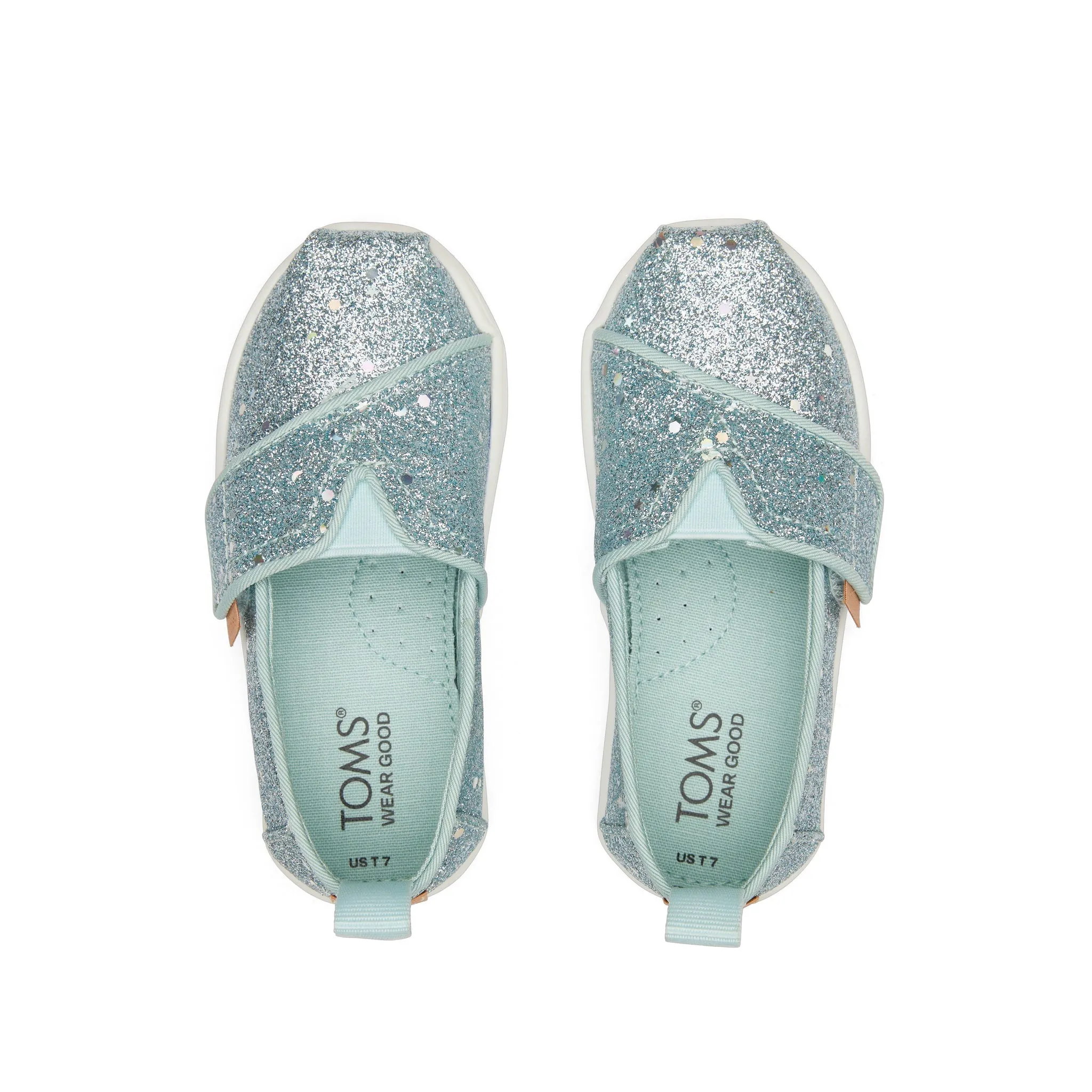 Wing Casual Shoes Alpargata Mint Cosmic Glitter Toddler Shoe