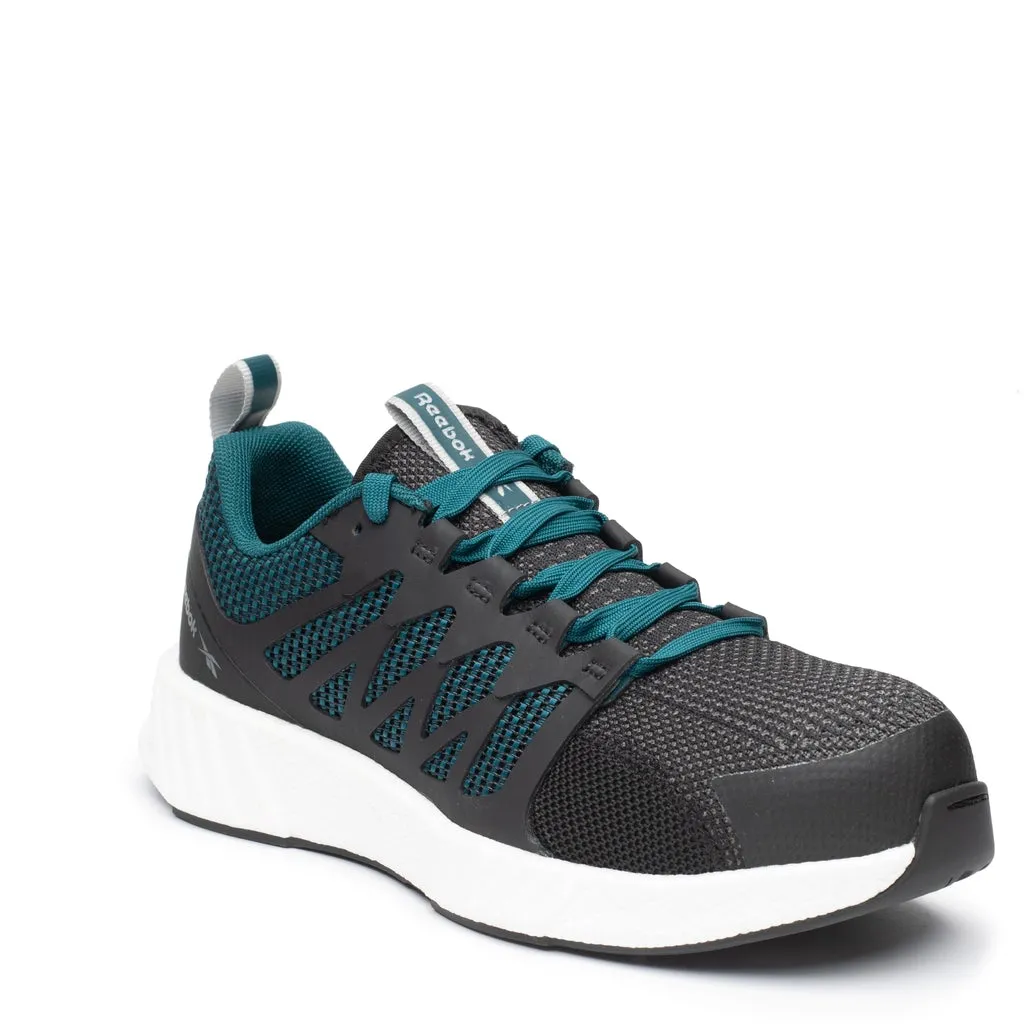 Wide Toe Box Work Boots REEBOK FUSION FLEXWEAVE WOMEN'S LIGHTWEIGHT COMPOSITE TOE WORK SAFETY