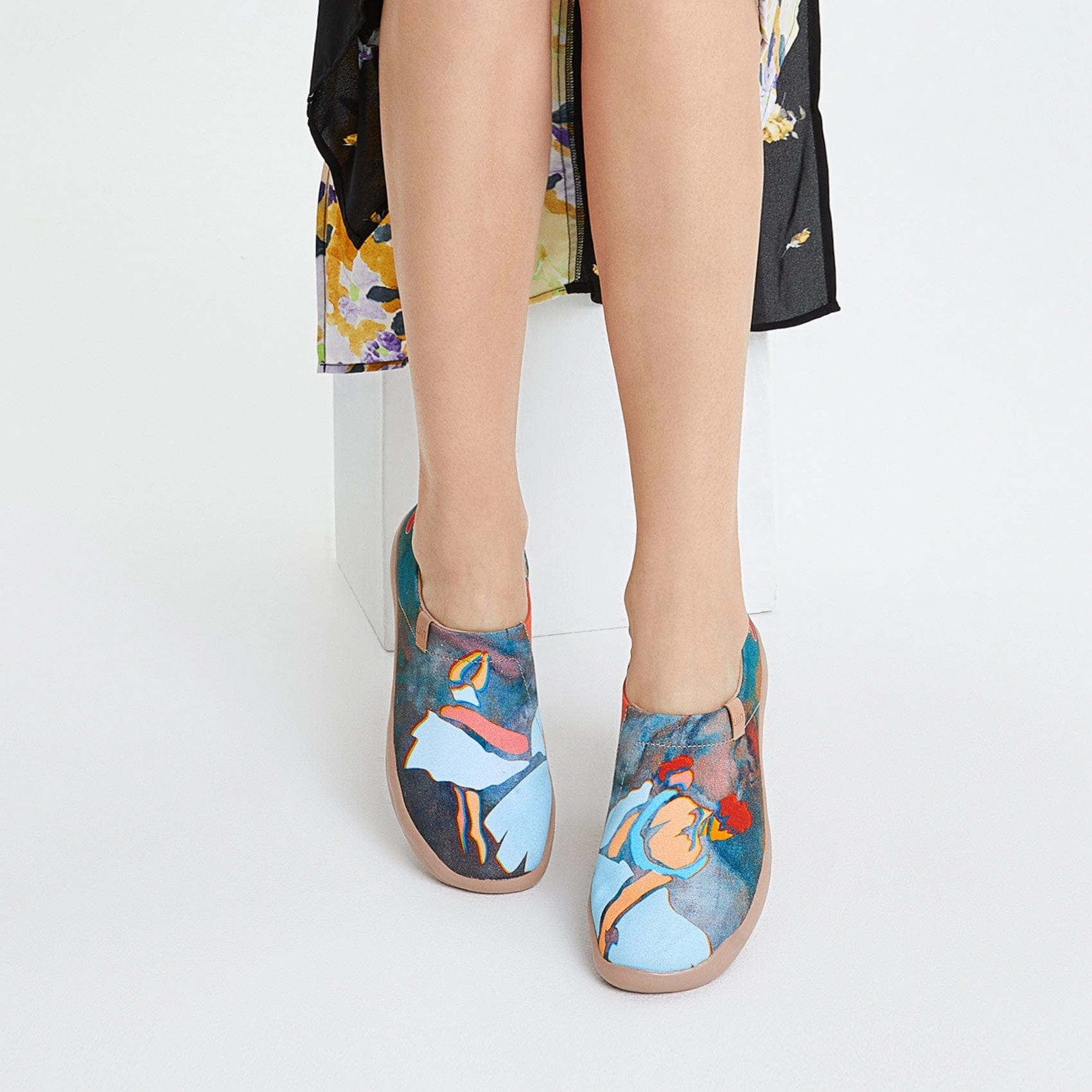 Formal Looking Casual Shoes Edgar Degas Ballet Dancers V2 Toledo I Women