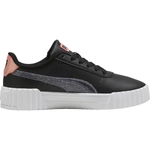 Puma Gray Casual Shoes Youth Carina 3.0 Blurry Dreams