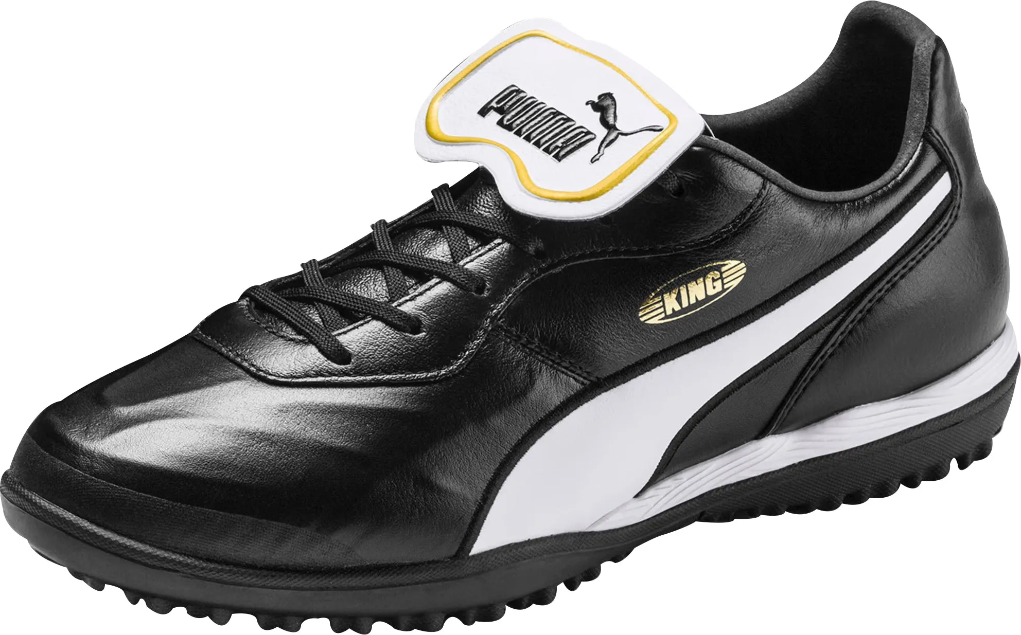Puma King Top TT Astro Turf Mens Football Boots - Black Phantom Gt2 Academy Turf Soccer Cleats