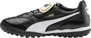 Puma King Top TT Astro Turf Mens Football Boots - Black Anluke Soccer Cleats