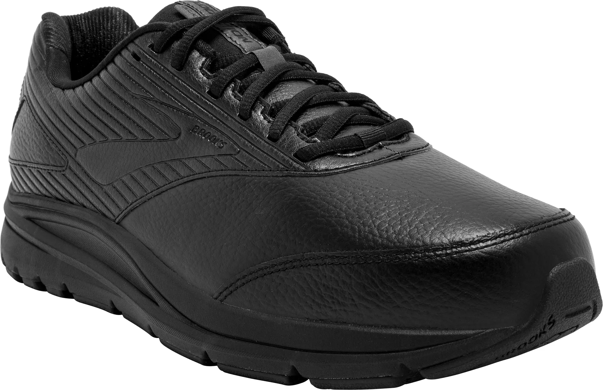 Brooks Addiction Walker 2 Mens Walking Shoes - Black Best Trail Shoes For High Arches