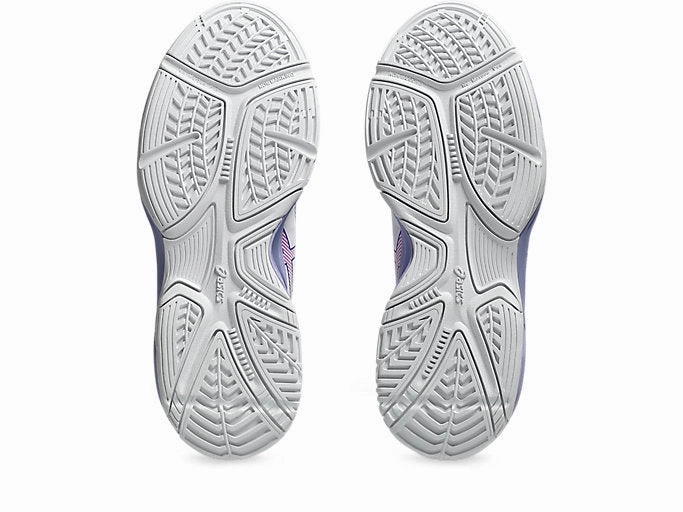 Shoes Similar To Asics Ds Trainer Asics Kid's Gel Netburner 21 Gs White/Violet Netball Shoes