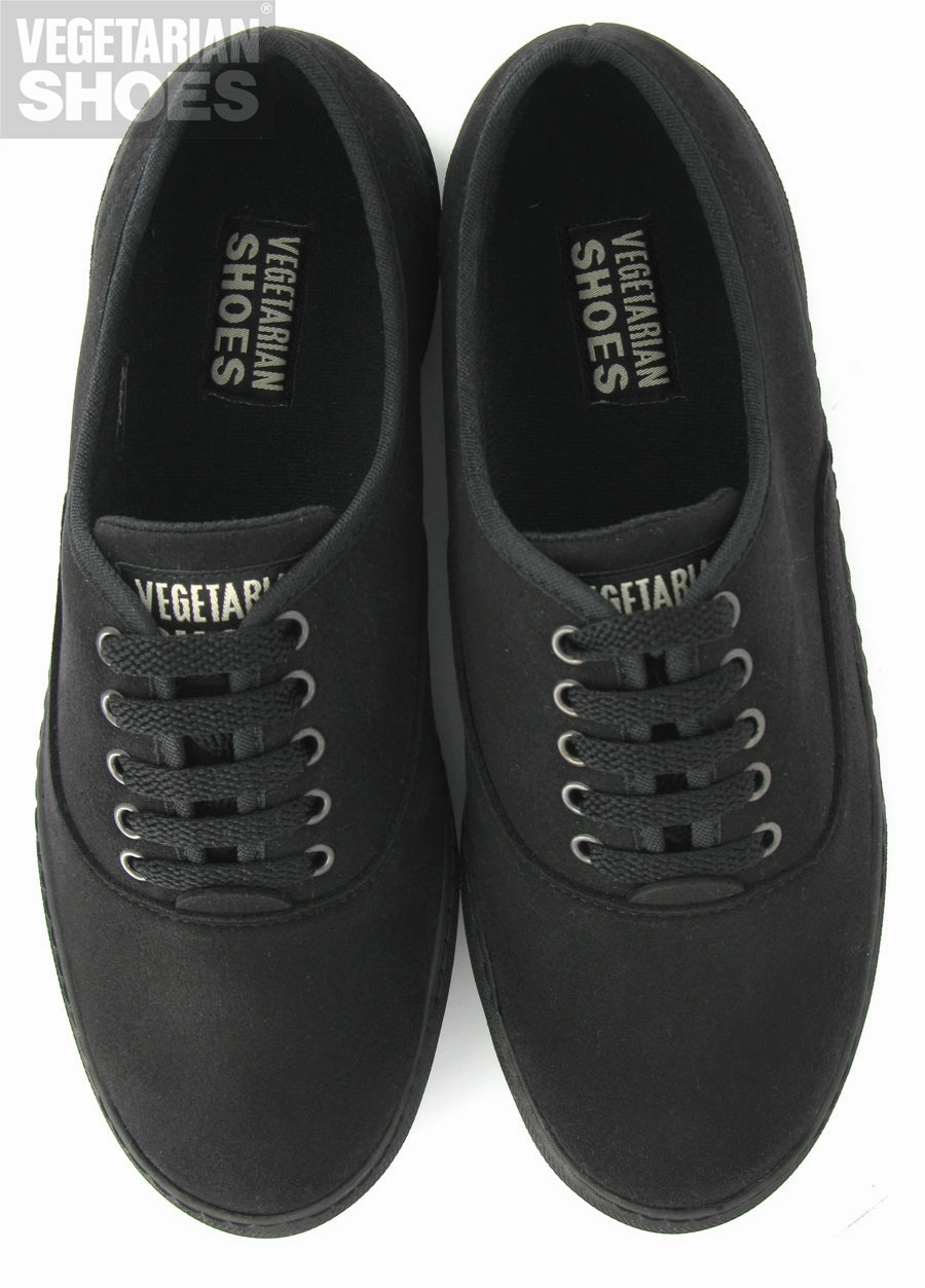 Kennedy Sneaker in Black from Vegetarian Shoes Best Skate Shoes Brand