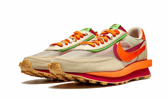 Nike LD Waffle Sacai Clot Net Orange Blaze Nike Air Yeezy 2 Shoes