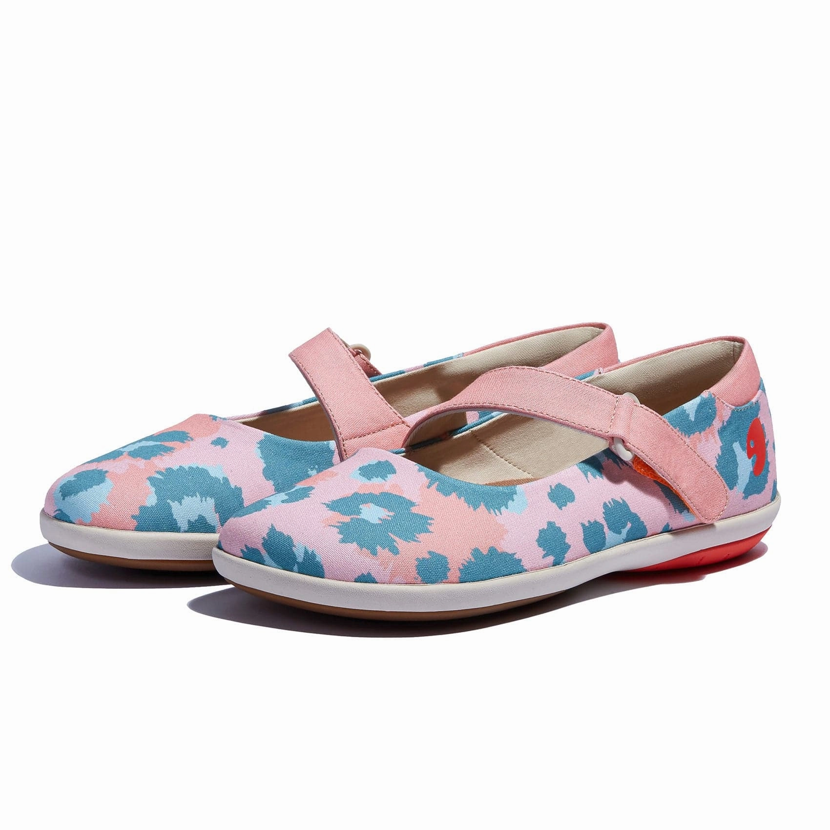 Pink Blue Leopard Illetes III Women Cheap Casual Shoes Near Me