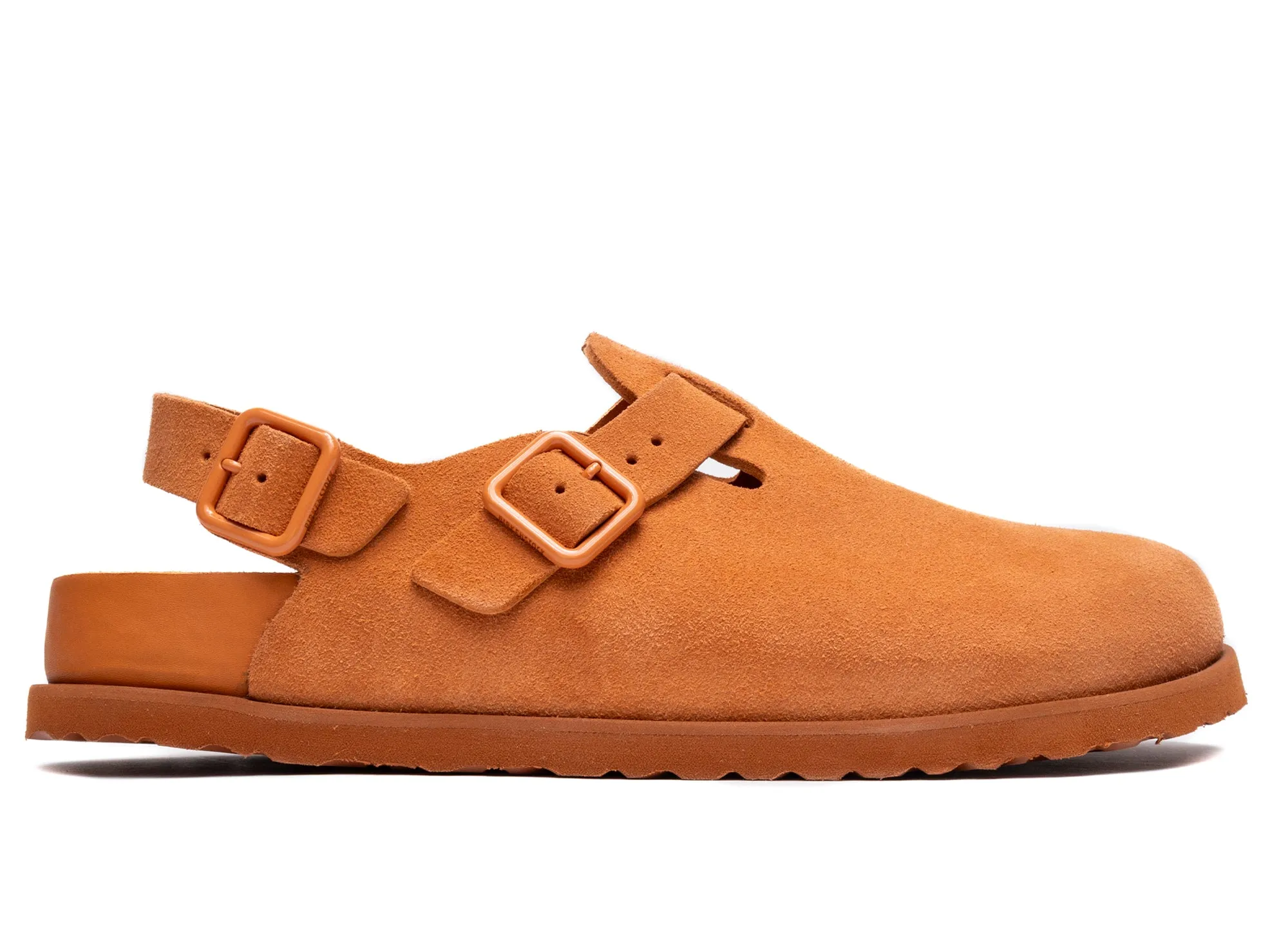 Birkenstock 1774 IV Tokio Suede/Leather in Kurkuma Brazil Sandals