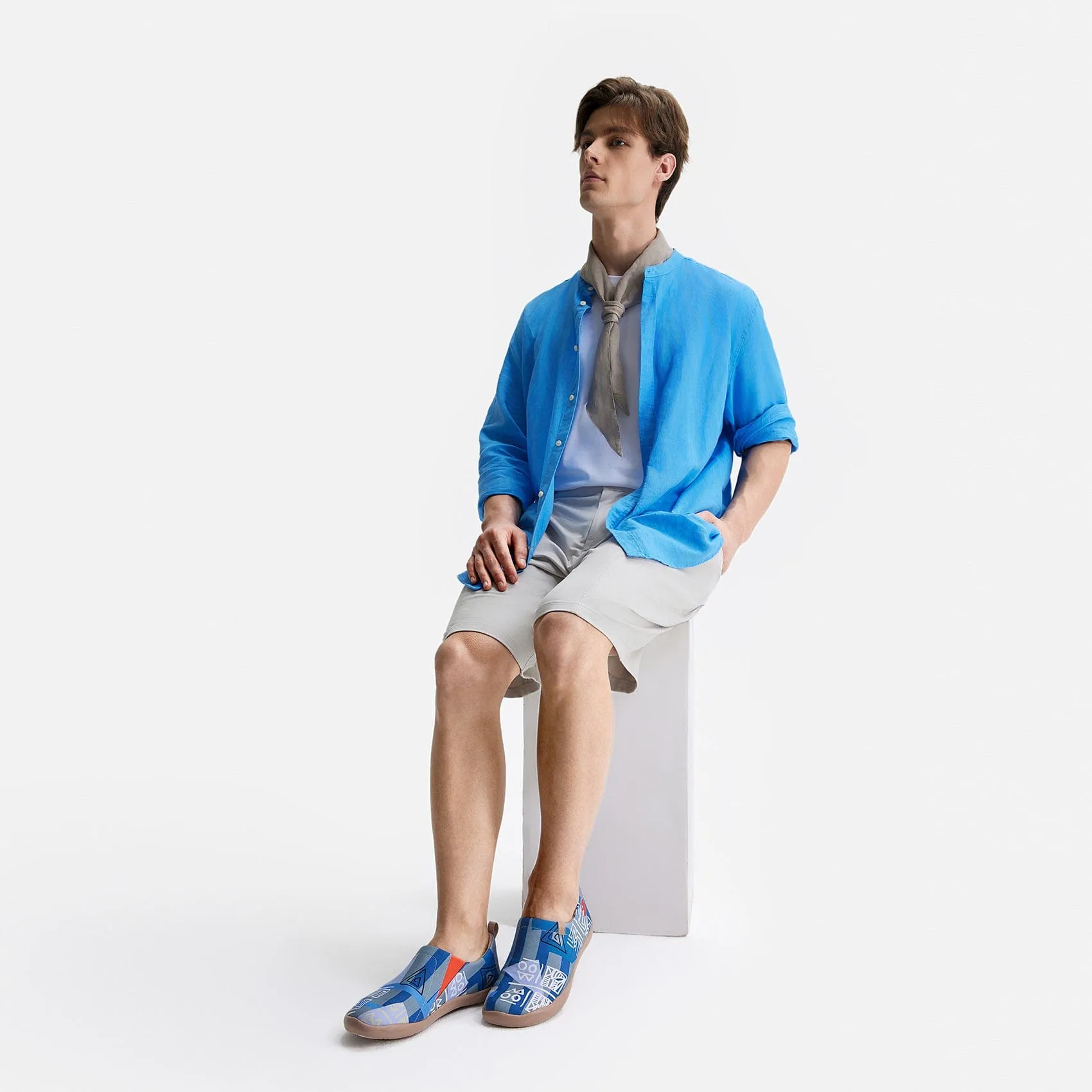 Egyptian Symbols Toledo I Men Insoles Casual Shoes