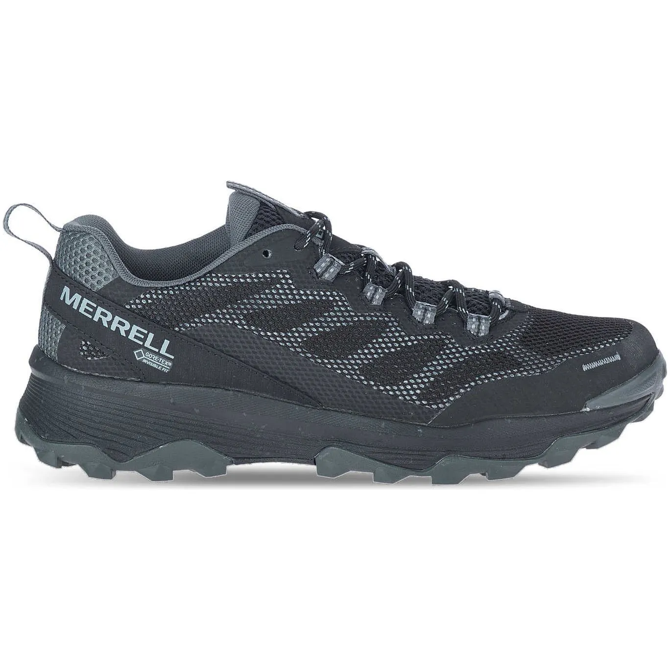 Top Minimalist Trail Running Shoes Merrell Speed Strike GORE-TEX Mens Walking Shoes - Black
