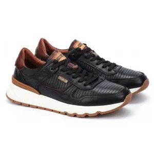 Pikolinos Aranda Black Leather Sneaker (Men's) Cross Training Shoes Saucony
