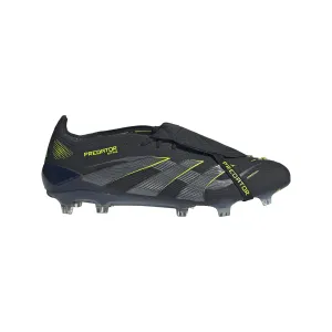 adidas Predator Elite FT FG Firm Ground -Core Black/Carbon/Lucid Lemon Green And Pink Soccer Cleats