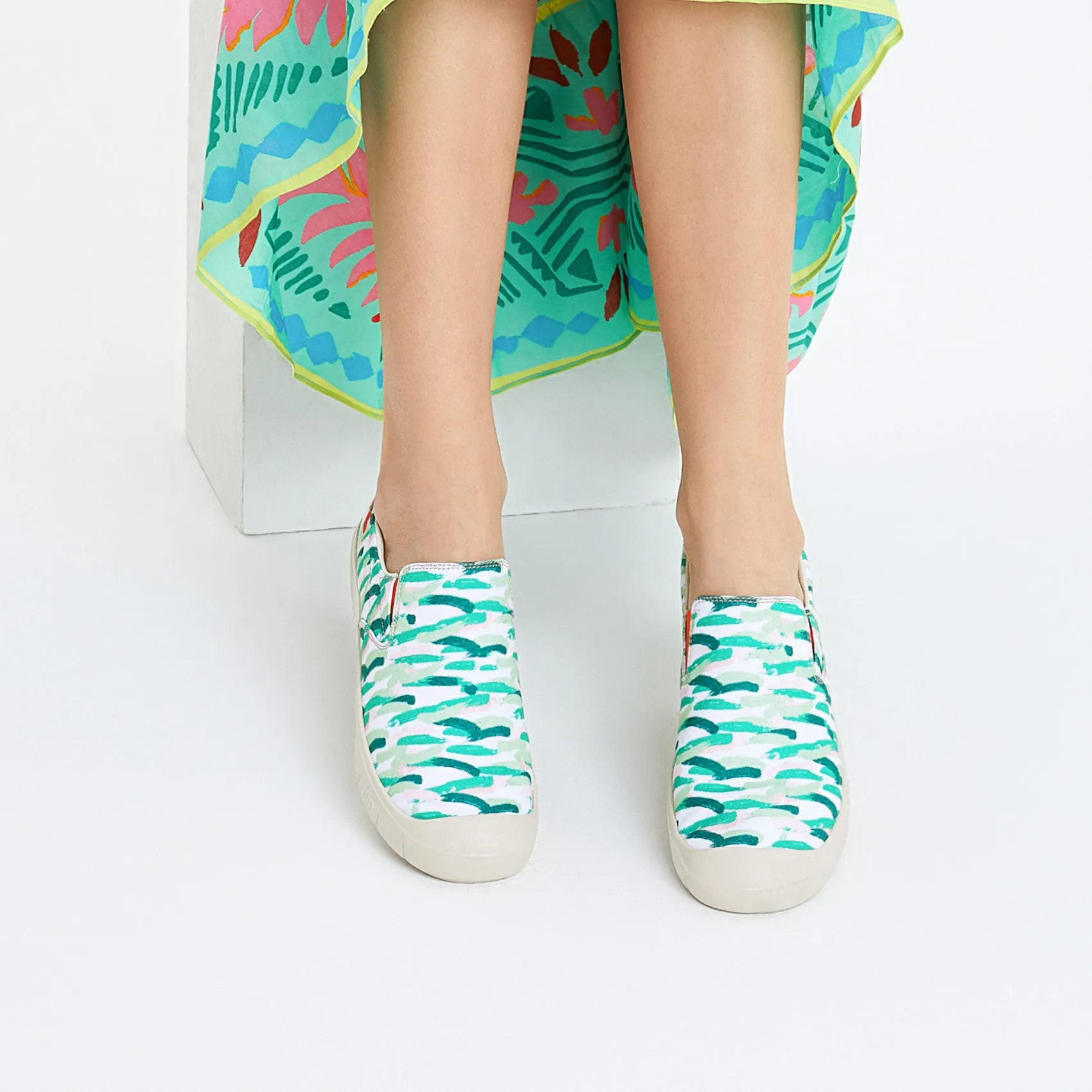 Van Gogh Wheatfield with Cypresses V2 Cadiz Women Skate Shoes Wearing Out