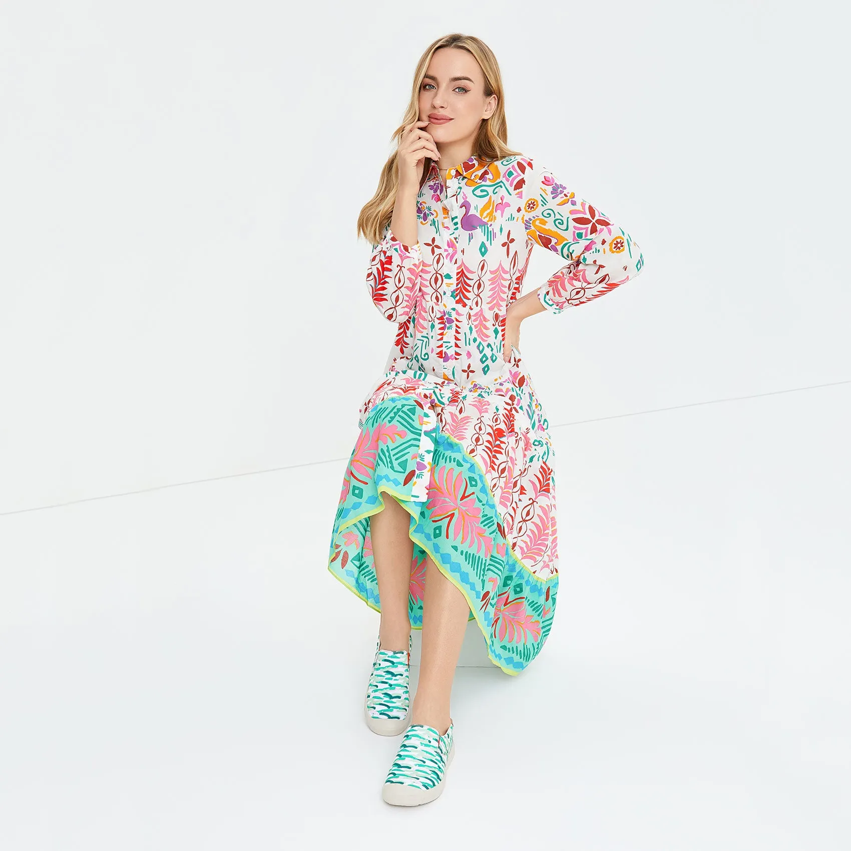 Van Gogh Wheatfield with Cypresses V2 Cadiz Women Collab Skate Shoes