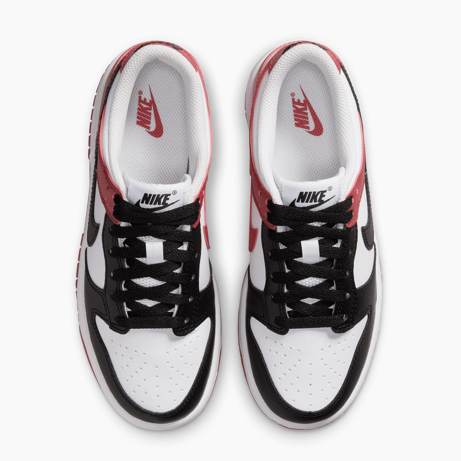 Kid's Dunk Low "Black Toe" Grade School Basketball Shoes Flow 9