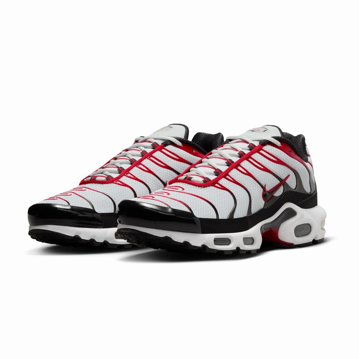 Air Max Plus 'White Black University Red' Nike Low-top Sneakers Running Shoes
