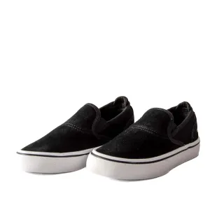 Emerica - Wino G6 Slip-On Youth (Black/White/Gold) Emerica Skate Shoes