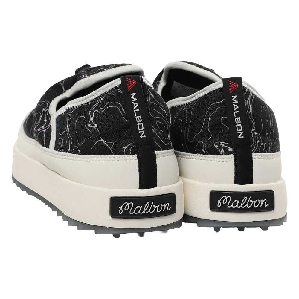 Malbon Winter Vacay Spikeless Golf Shoes Black - FW25 Men Boa Golf Shoes Clearance
