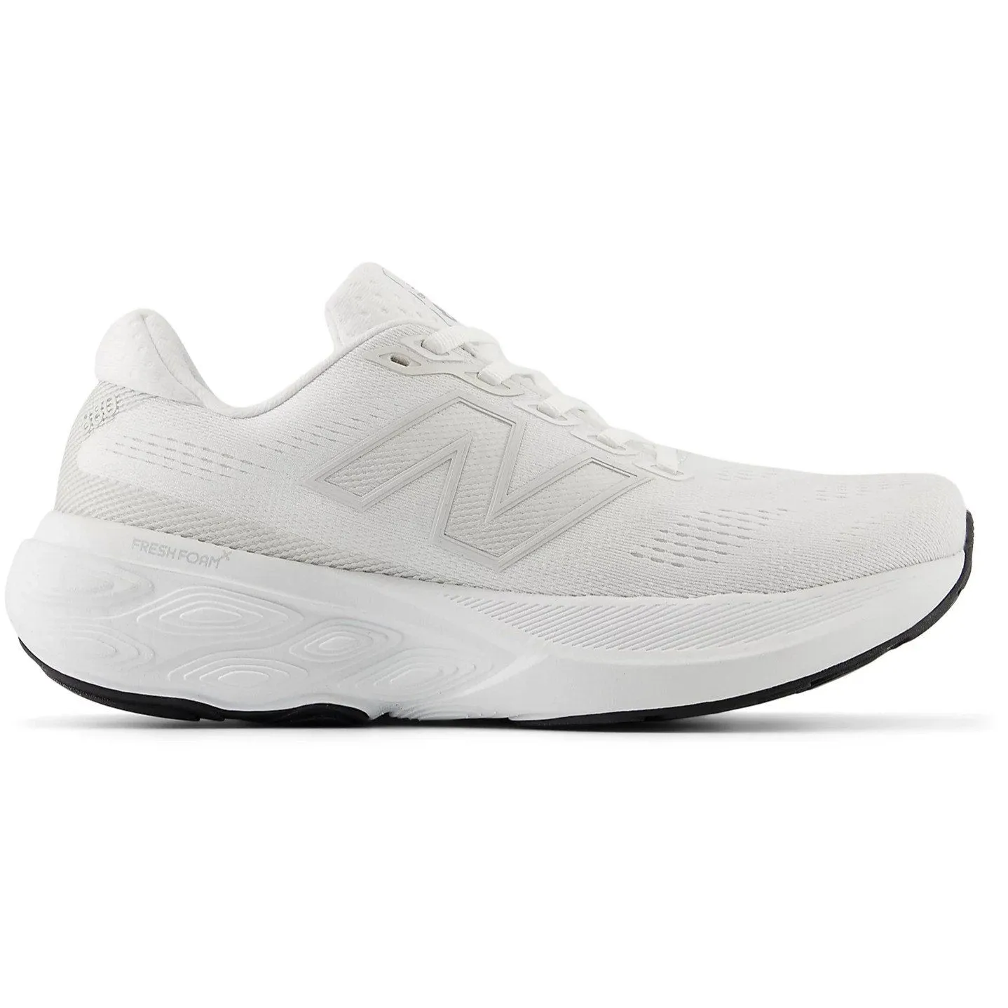 New Balance 2002 Black Women's New Balance 880v15, White/Sea Salt/Black, 9 D Wide