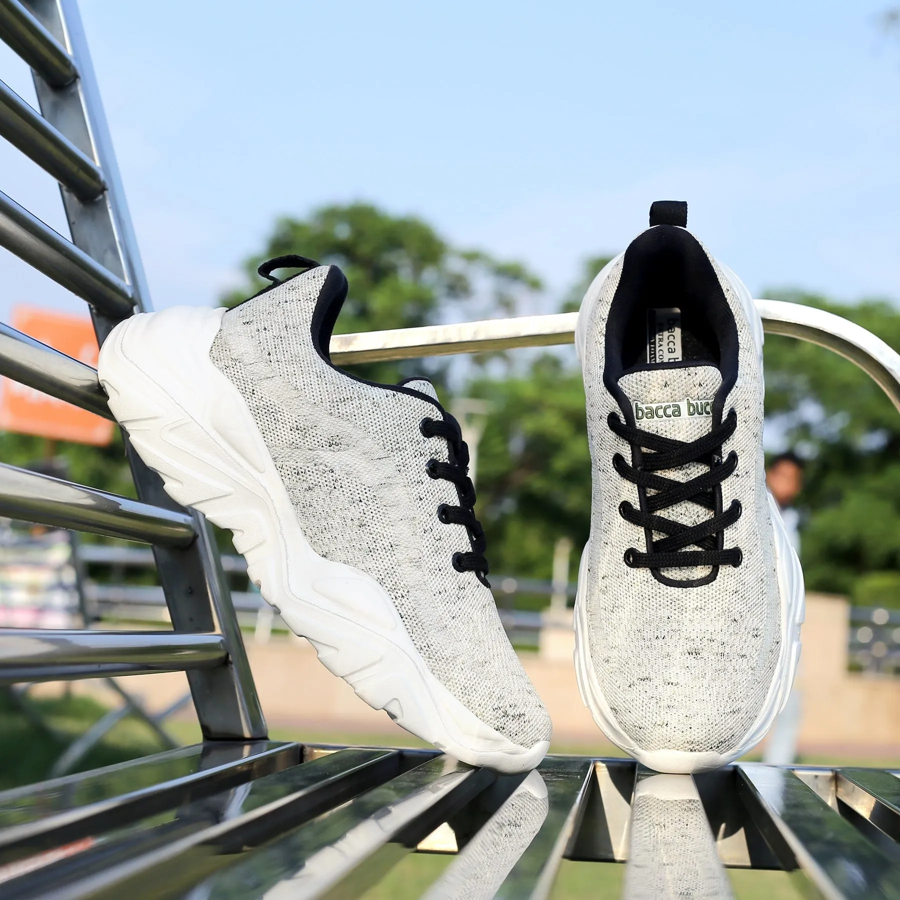 Bacca Bucci BUBBLES Women Chunky Platform Sneakers Most Lightweight Basketball Shoes