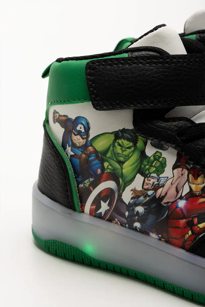 Training Shoes Wide Width Avengers High Top Sneakers Multi