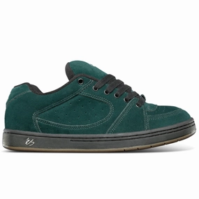 Skate Shoes Stores Near Me eS Footwear Accel Green Black Shoes
