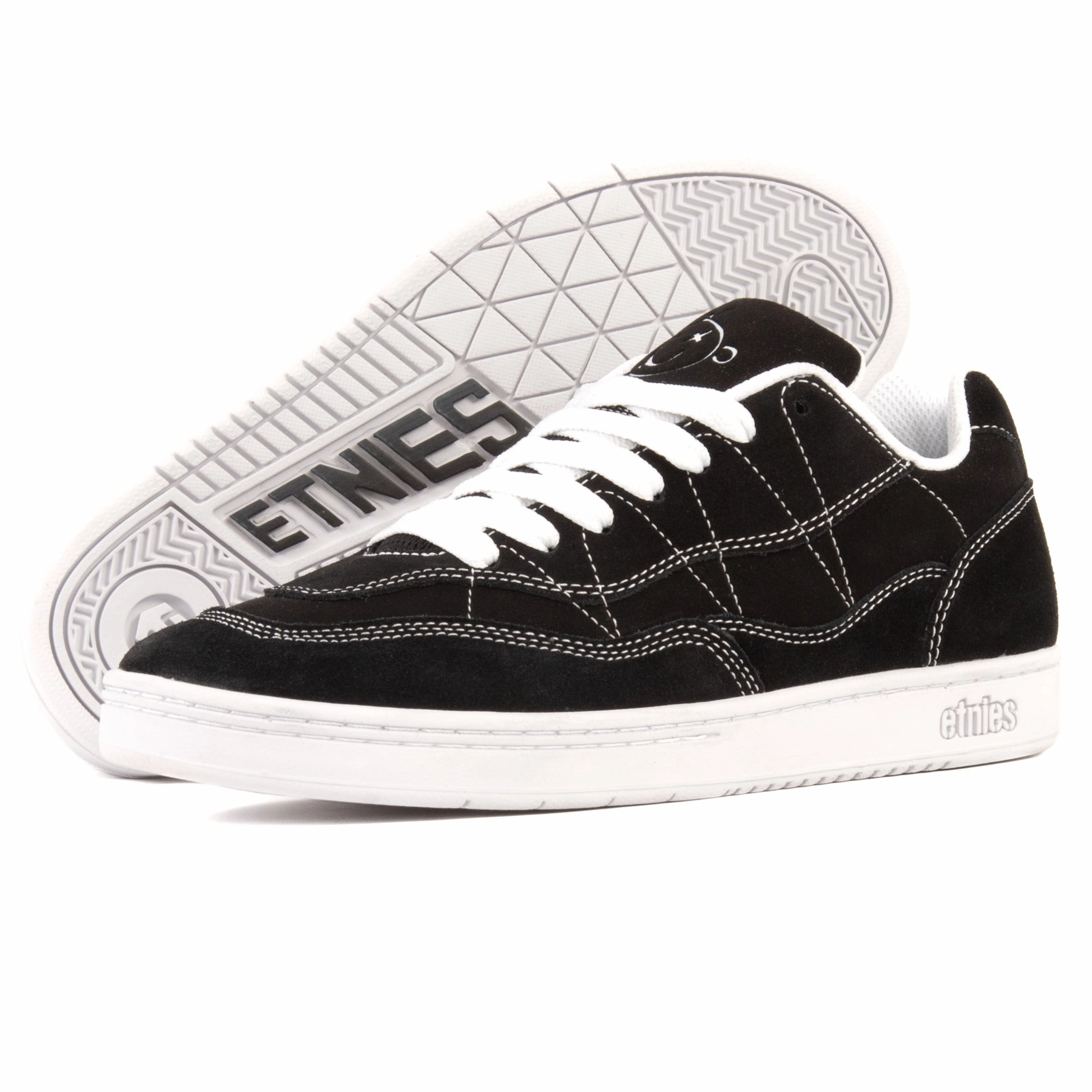Etnies - Snake (Black/White) Best Low Profile Skate