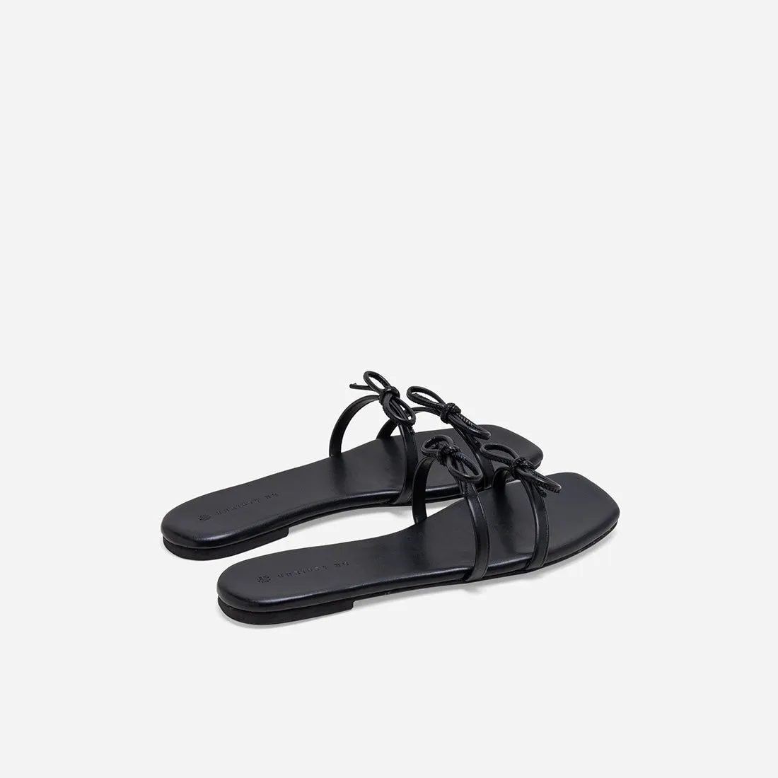 Eva Bow Sandal Vegetarian Slippers