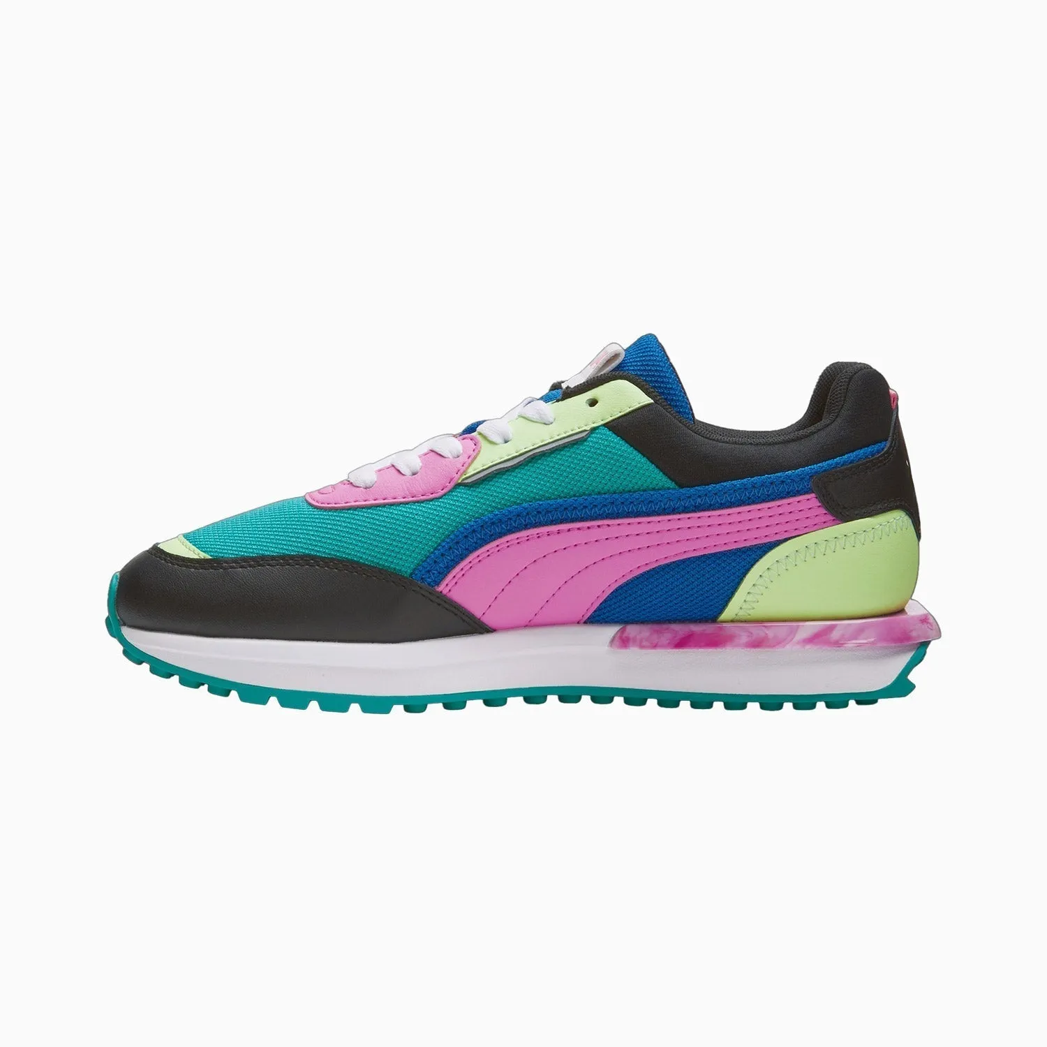 Super Mario Bros Shoes Puma Women's City Rider Marble