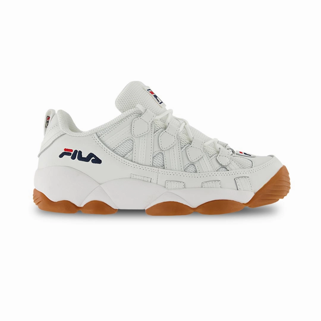 Instapump Fury Zone Basketball Shoes FILA - Kids' (Junior) Stackhouse Spaghetti Low Shoes (3BM00521 125)