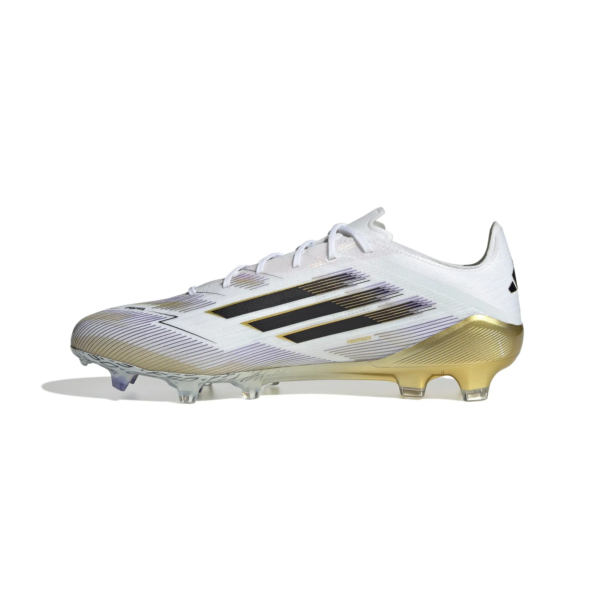 White Vapor Soccer Cleats F50 Elite FG/AG Football Boots