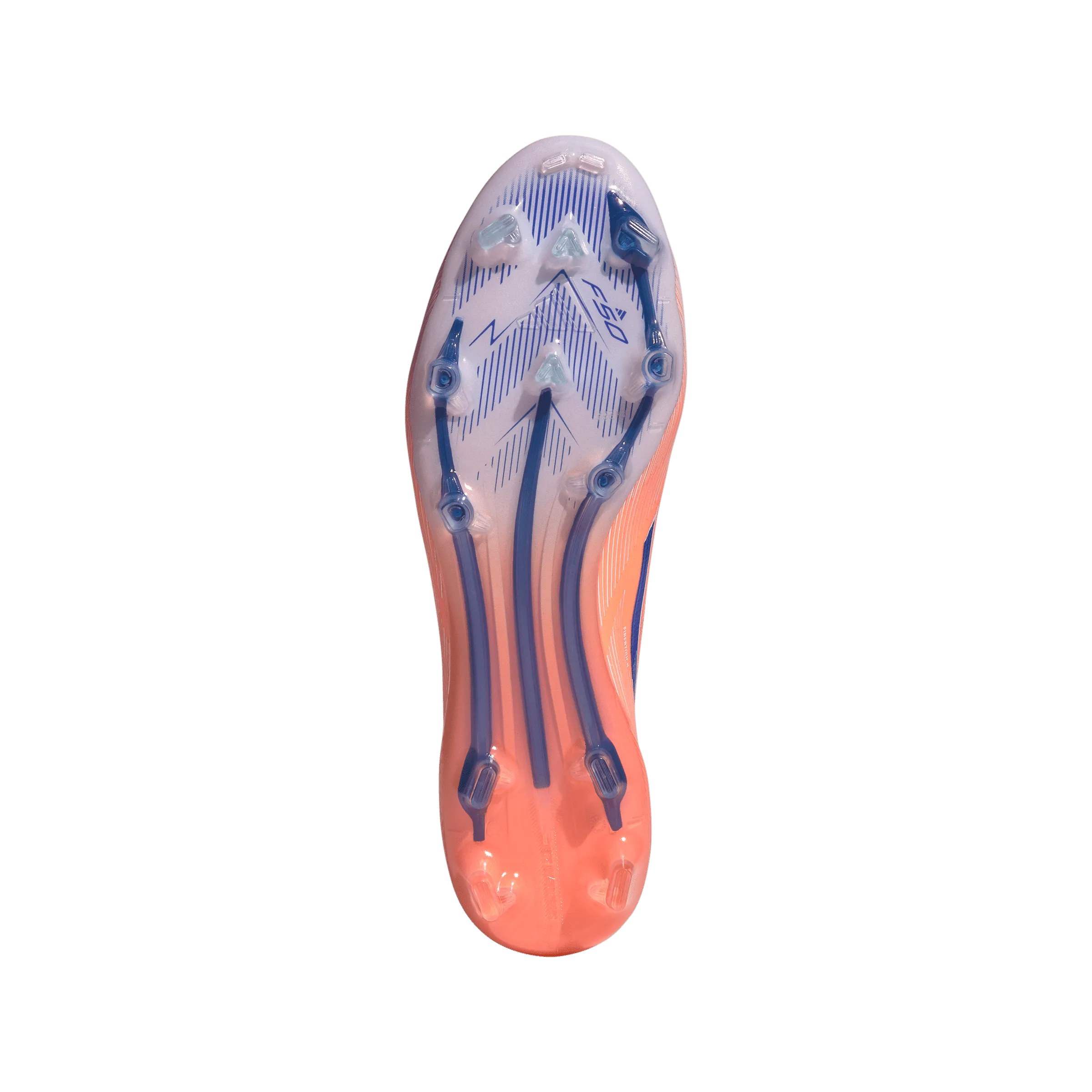 Best Long Lasting Soccer Cleats F50 Elite Laceless FG - Coral Blaze Pack (JH7626)