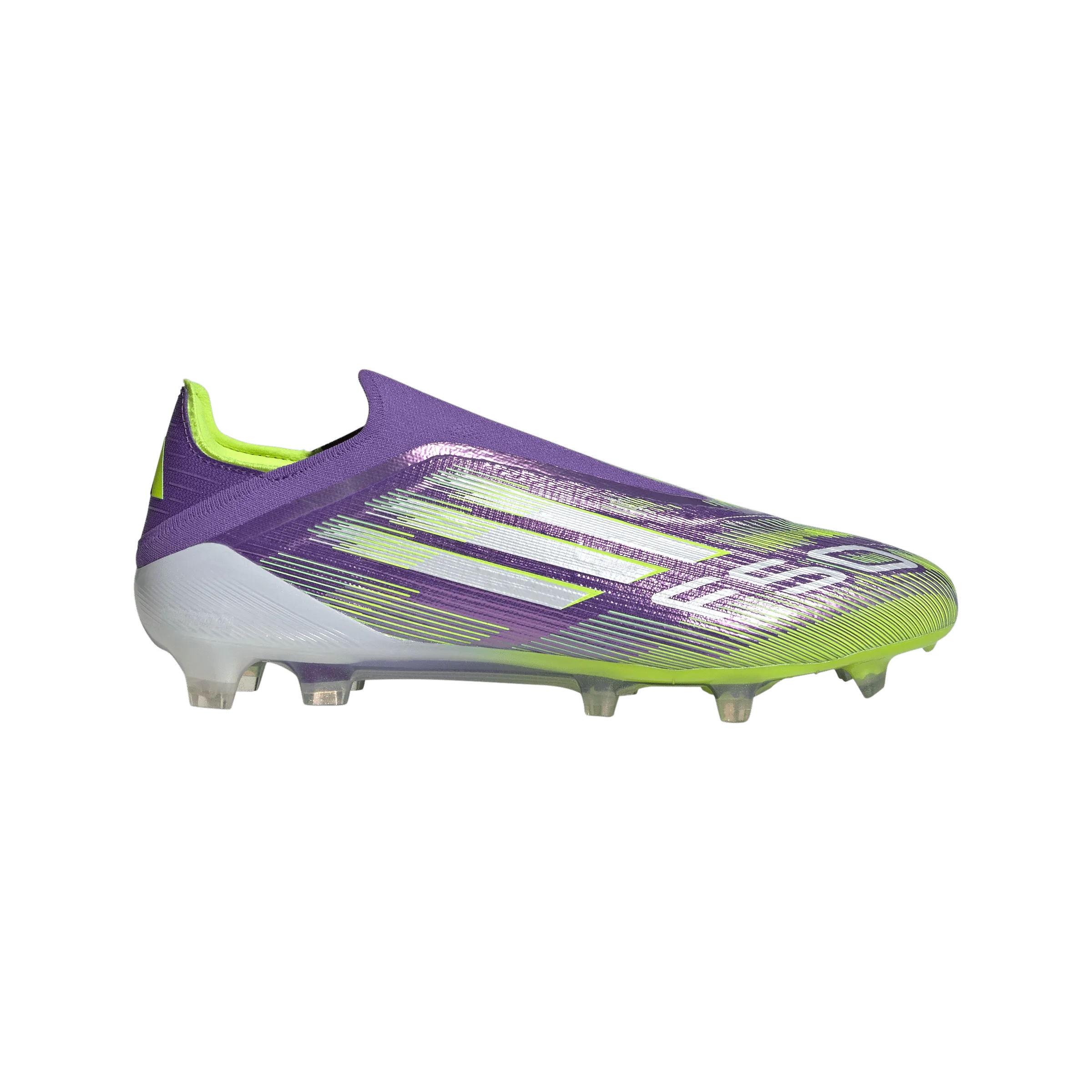 F50 Elite Laceless FG - Radiant Blaze Pack (JH7628) Boys Indoor Soccer Cleats