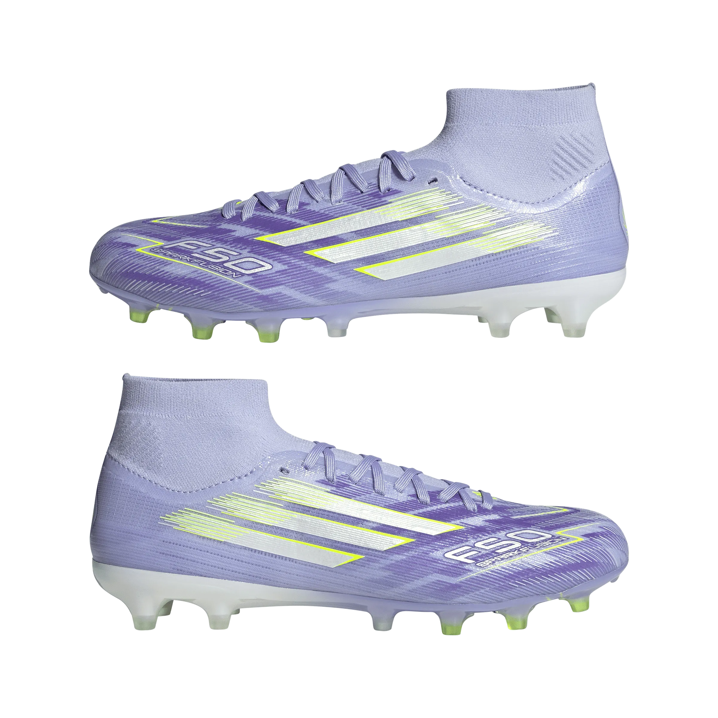F50 Sparkfusion Pro Women's FG/AG (JH7689) Soccer Cleats No Laces